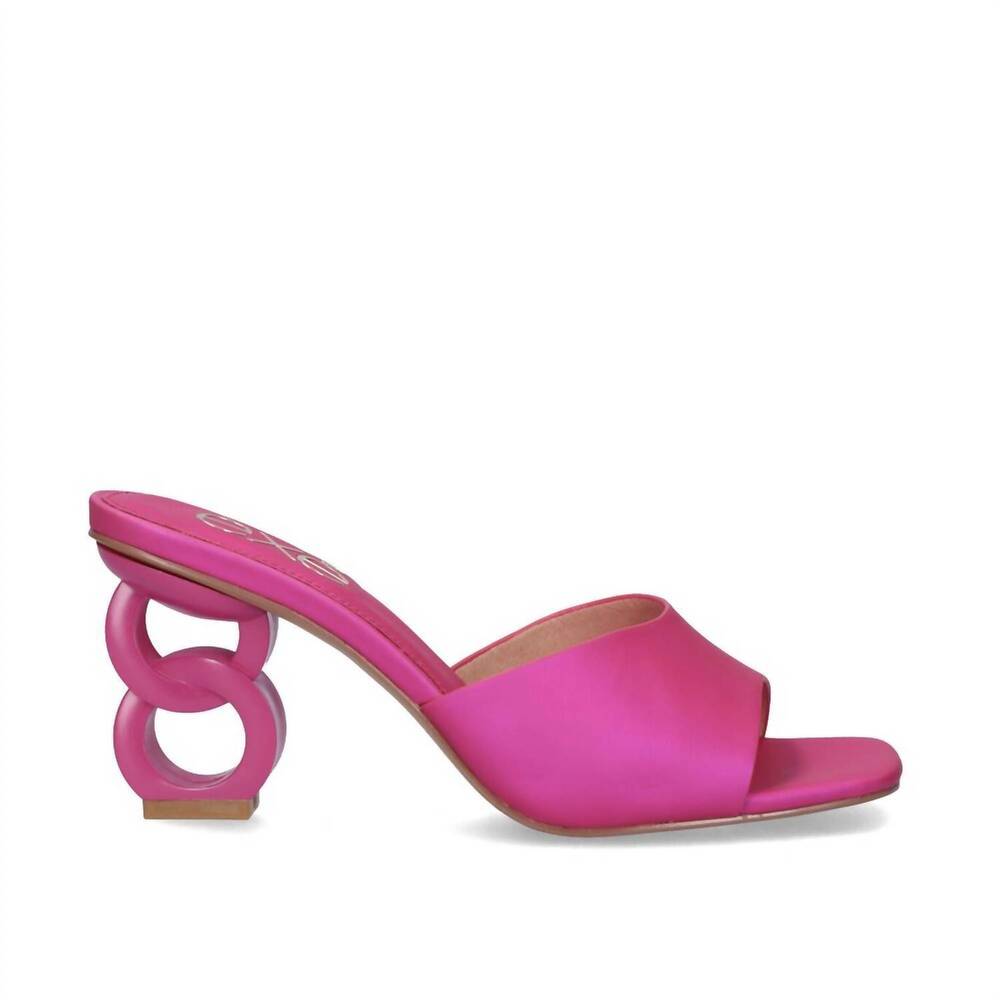 NEW EXE women's lilian heel sandal in fushia